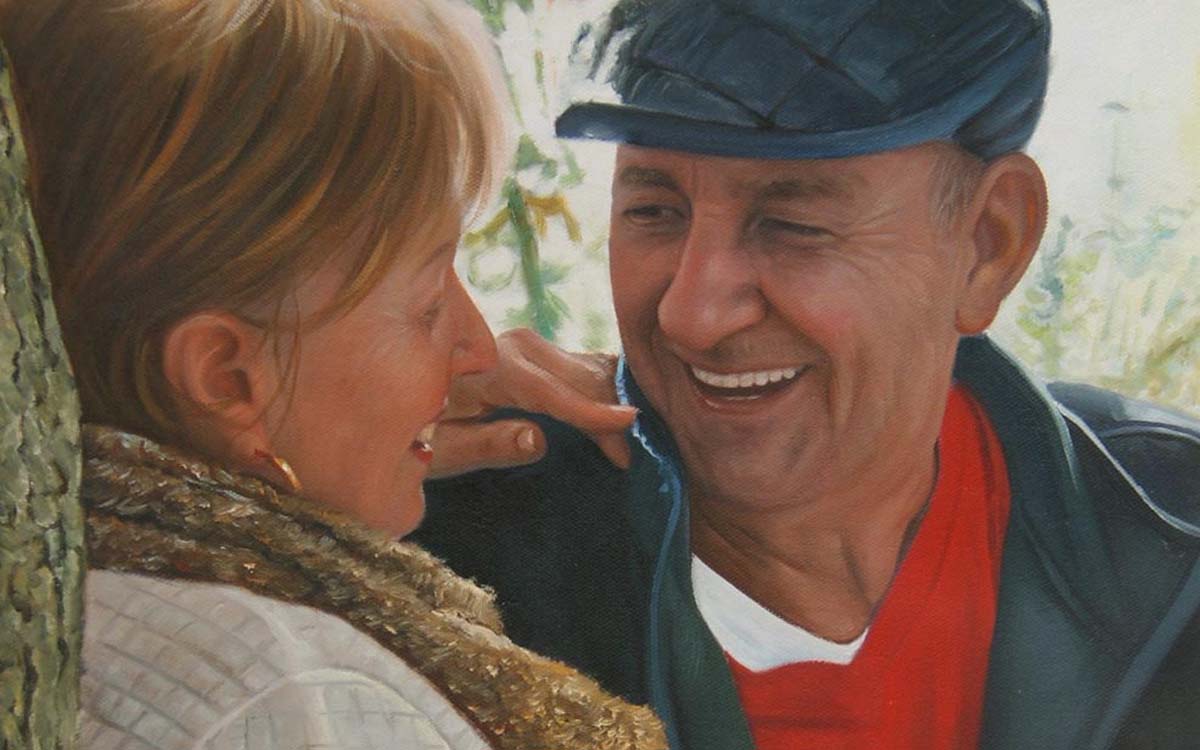 Portraits à l'huile personnalisés